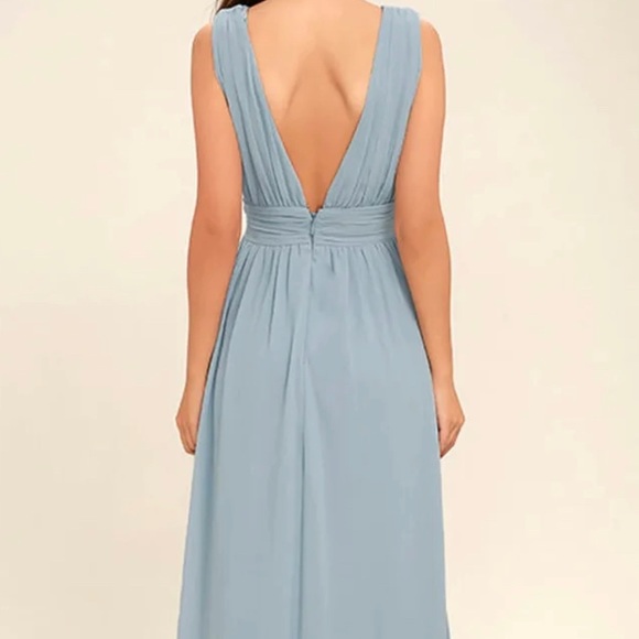 Lulus Heavenly Hues Light Blue Maxi Dress - Picture 4 of 10